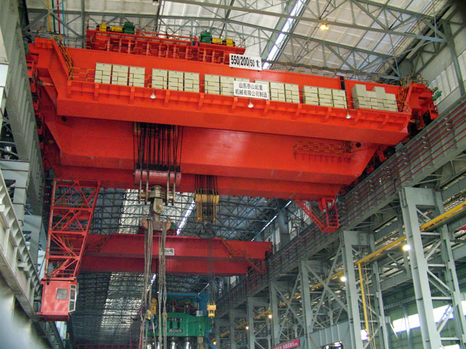 550t鍛造橋式起重機(jī)
